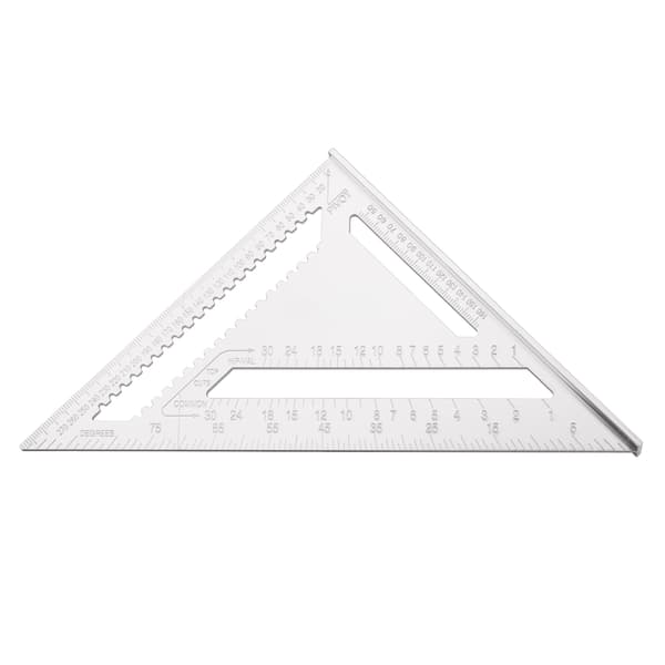 300mm Combination Square - High-Quality Aluminum Combination Square - Try Square, Angle Square, Layout Tool - for Precise Layout and Drawing