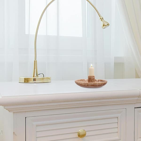 Keramisk lysestake, moderne stil, stabil plassering, bærbar lysholder