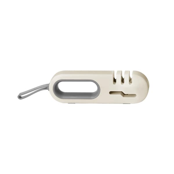 Multifunctional 4-in-1 Kitchen Knife Sharpener 4-Stage Knife and Scissor Sharpener Non-Slip for Kitchen Sharpens Knives and Scissors