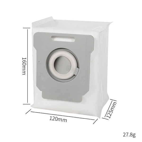 12-pack dammsugarpåsar för iRobot Roomba i7 S9, E5 E6, tillbehör