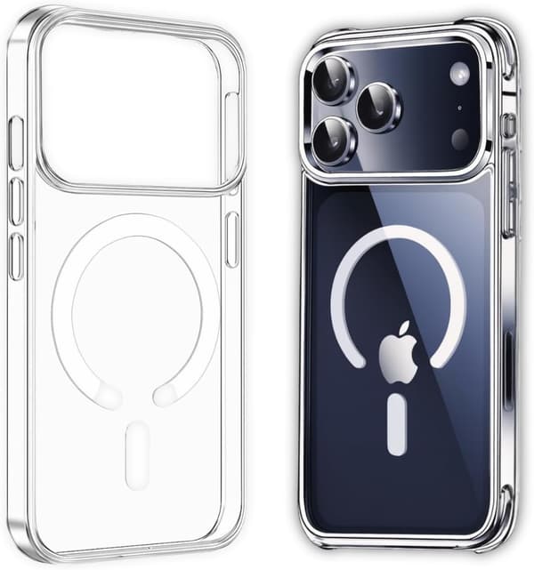 Magnetisk telefoncover, kompatibelt med iPhone 17 Pro Max