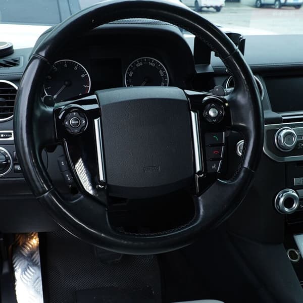 Decorative Steering Wheel Button Sticker, Accessory 2 2013-2015, Low Profile, Black