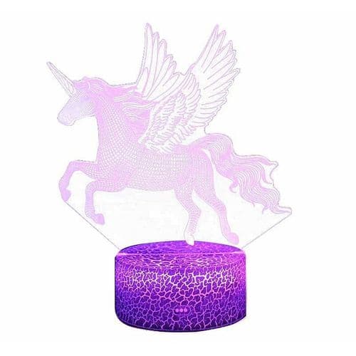 Unicorn LED Night Light Room Party Decorations Decor Christmas