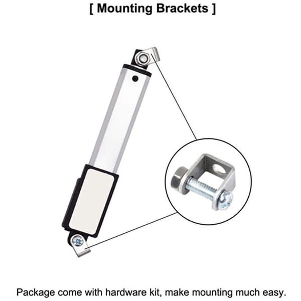DC 12V Waterproof IP54 Mini Linear Actuator 100mm Stroke Electric Linear Motor Window Opener 30mm/s Speed