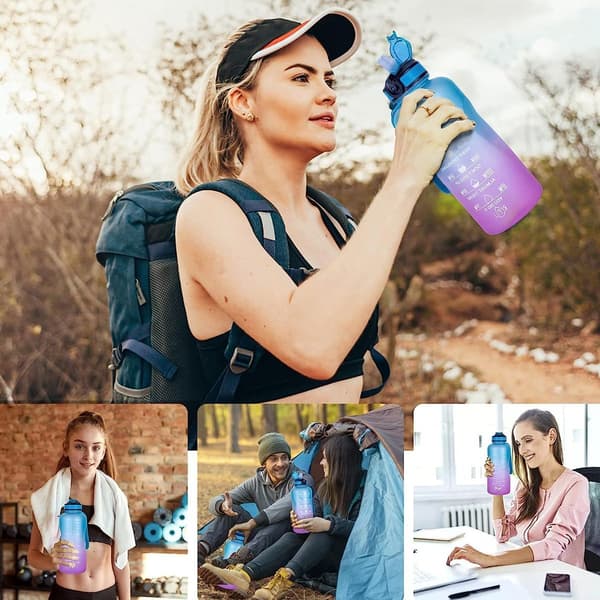 1,5 litran vesipullo, BPA-vapaa, 1500 ml urheilupullo