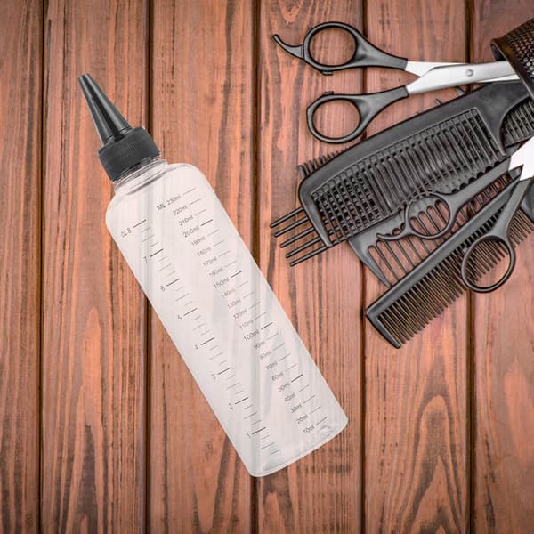 12 st klämflaskor för vätska, påfyllningsbara hårpermanentvätskeflaskor, repreparationssåsspray