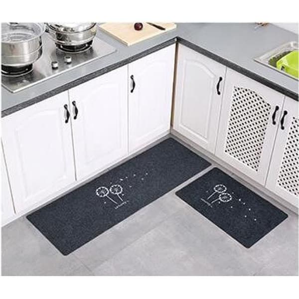 Set of 2 Kitchen Runners, Washable, Non-Slip Kitchen Mats, Kitchen Rug, Washable Rug L