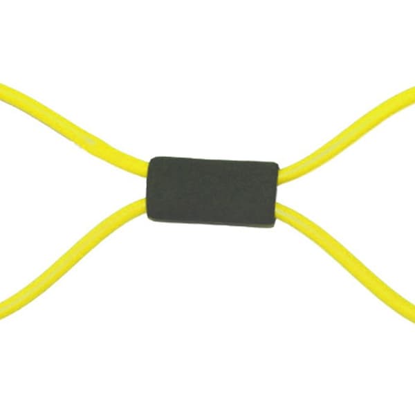 Resistance Bands, Yoga Pilates Squat, Muscle Training Gym Extender Yellow
