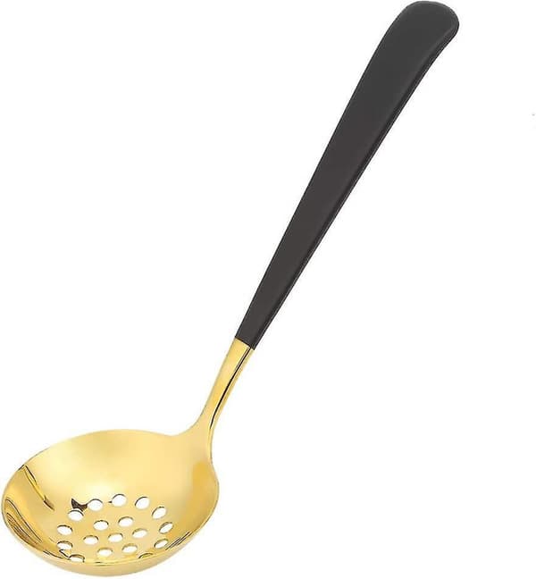 Rustfri hullsleiv for matlaging på kjøkkenet, buffet, suppe