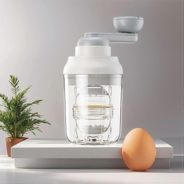 Egg Scrambler Golden Egg Maker Portabel Handhållen Multifunktionell Golden Egg Making Tool Äggula Shaker