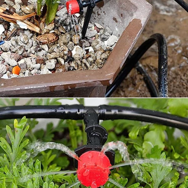 Kalolary 150-piece Garden Irrigation System, Adjustable Micro-Irrigation System KLB