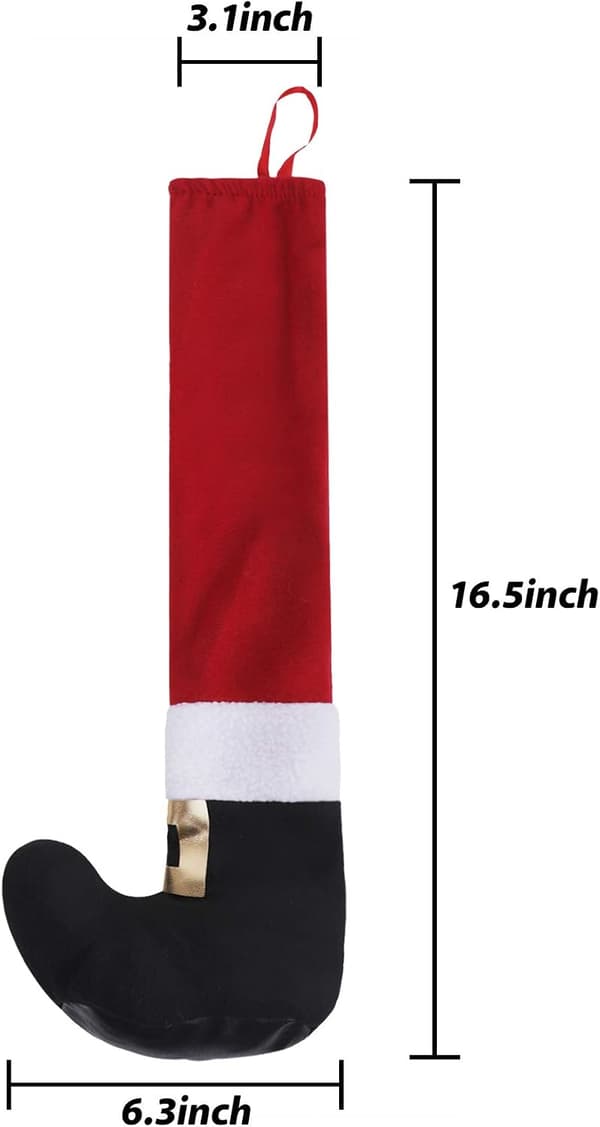2 st Jultomte Stolskydd Jultomte Älv Bordsben Benskydd S