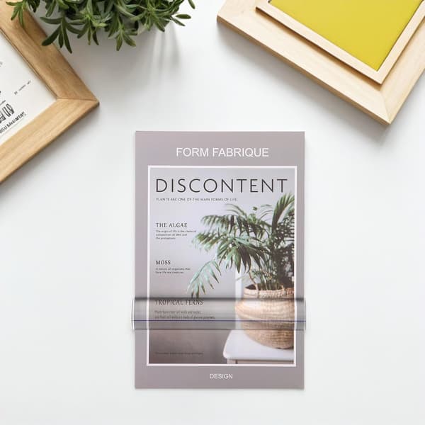 Magnifying Ruler 16 cm Acrylic Strip Shaped Ruler Bookmark Magnifier Measuring Magnifying Text