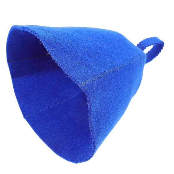 Ull Bastuhatt Motehatt for Badstue Vannabsorpsjon Bastuhatt Portabel Smidig Bastuhatt [DB]