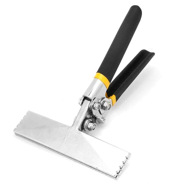 Metal Bending Pliers, Adjustable Rotating Roller Brush Integrated Sheet Metal Bending Tools With Non-Slip Handle And Precision Markings On Jaws For