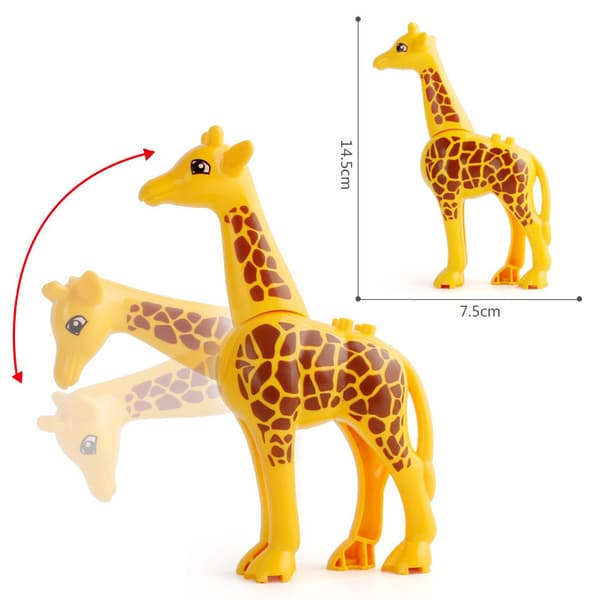 Building Blocks with Animals - Shark Panther Tiger Mini Building Blocks*PG1130 Camel* PG1130 Camel PG1130 Camel