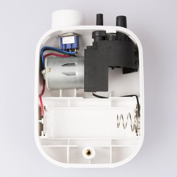 Fishing Oxygen Pump Portable Waterproof Battery Aquarium Air Pump White (No Battery)
