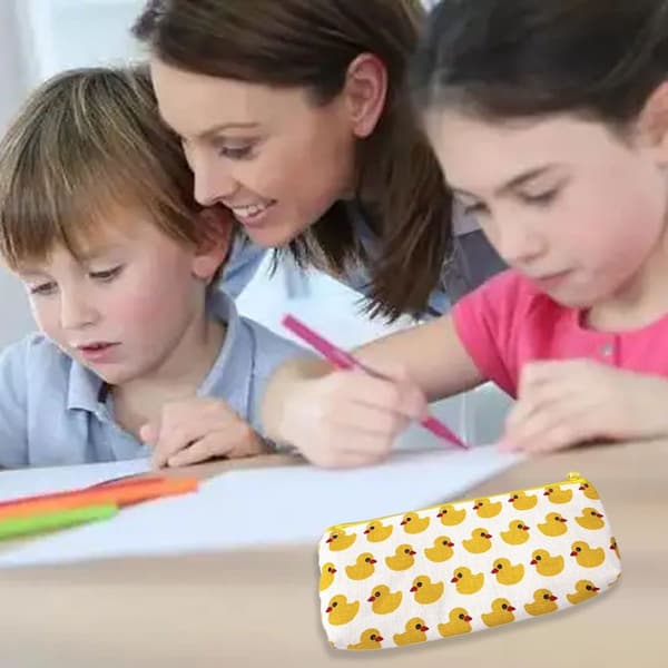 Small Pencil Case for Adults, Zipper Pencil Pouch for KLB