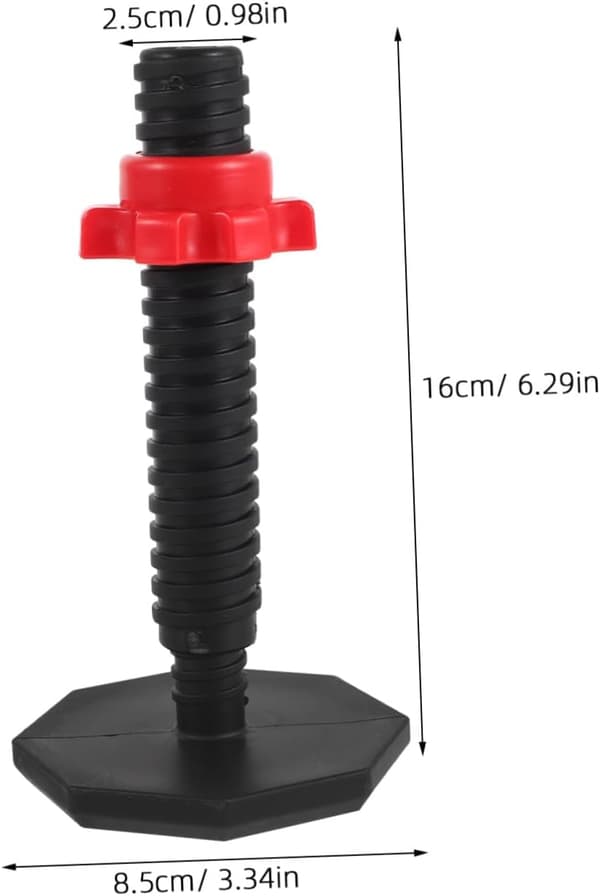 Kettlebell Dumbbell Coupling Rod with Base – Gym Barbell Replacement