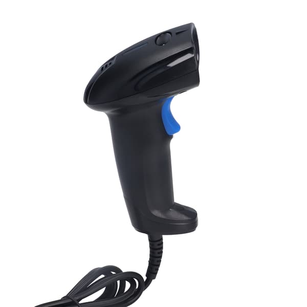 2D Håndholdt Stregkodescanner Højfølsom CMOS-sensor Kablet USB-stregkodescanner til supermarkeder, biblioteker og lagre