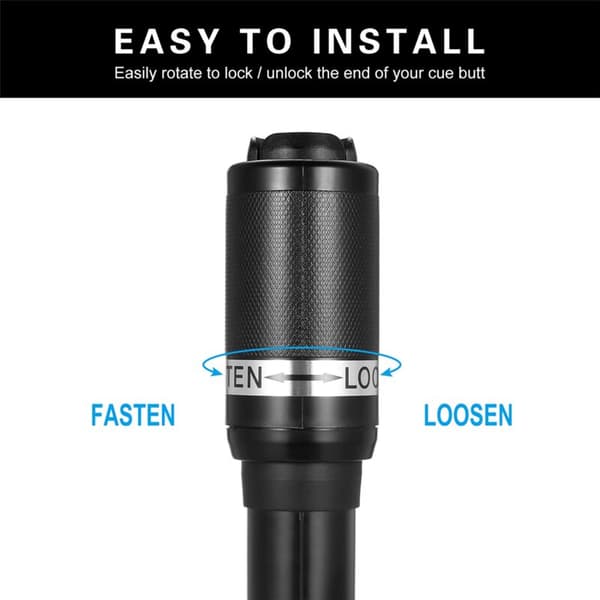 Pool Cue Extension Indoor Entertainment Telescopic Cue Extension for Pool Cue