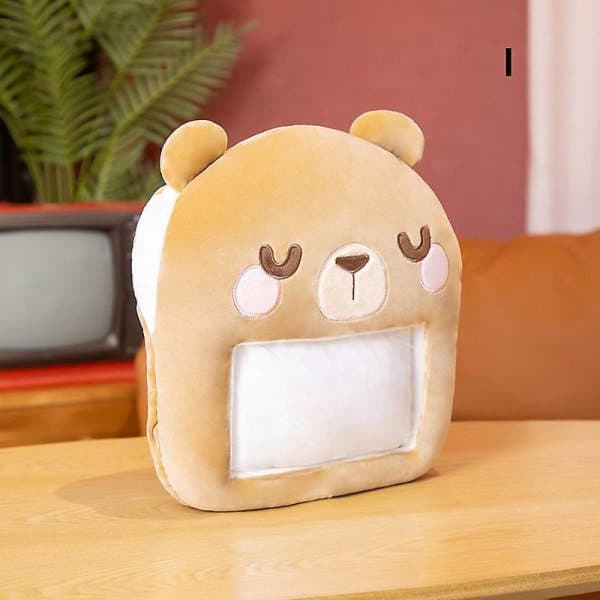 Winter Visual Hand Warmer Cushion Cute Cartoon Plush Toys Multifunctional Soft Stuffed Pillow for Home