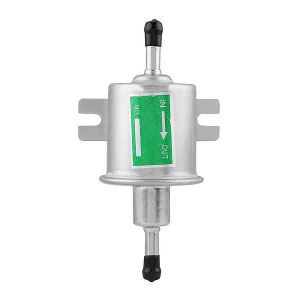 HEP-02A 12V Universal Fuel Pump Compatible with Gasoline, Diesel Engines and Generators
