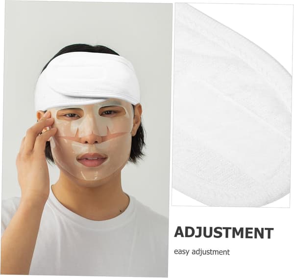 3 stk. pandebånd til ansigtsvask makeup pandebånd skridsikker tape til ansigtsvask makeup påføring