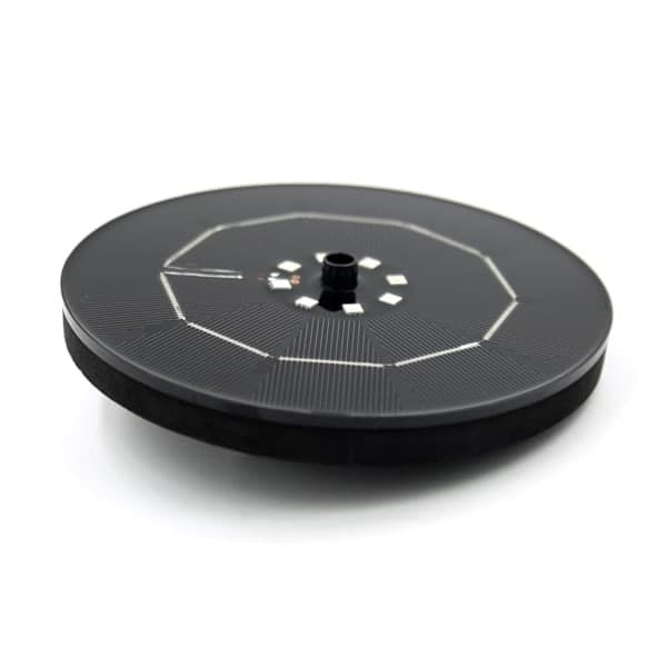 Soldrevet fontene med batteri 16 cm