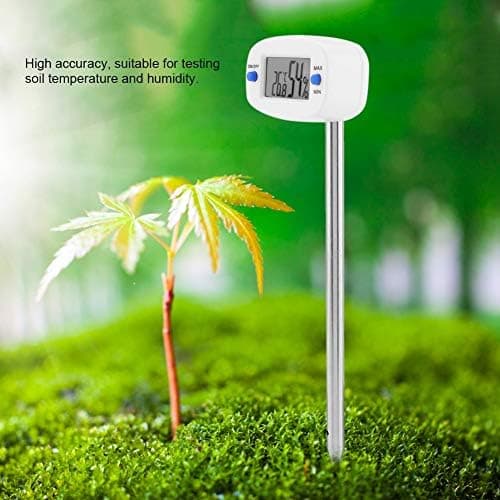 TA290 Digital Soil Hygrometer, Temperature Tester with Single Probe for Gardening Agriculture
