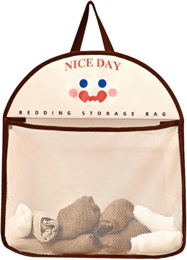 Ventilated Wardrobe System for Underwear, Separate Mesh Pockets, Efficient Room Storage Solution, Hanging Storage Bag