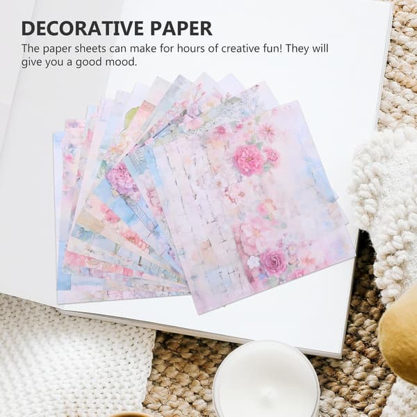 DIY-scrapbogspapir til håndværk, dekorativt baggrundspapir