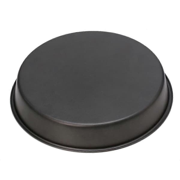 Ny rund dyp pizzapanne non-stick paiform bakeutstyr 24cm stål
