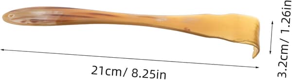 Natural Ox Horn Back Scratcher for Adults Handheld Anti-itch Stick Extendable Design