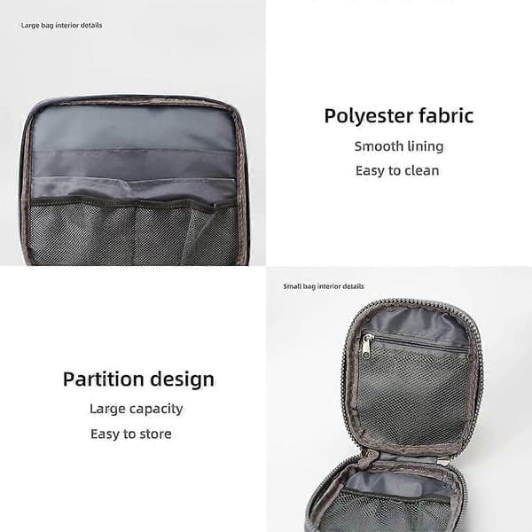 Travel Home Hiking Camping First Aid Bag Empty, Designed For Versatility With Multi-Layer Independent Space, Water-Resistant Moisture-Proof 600D