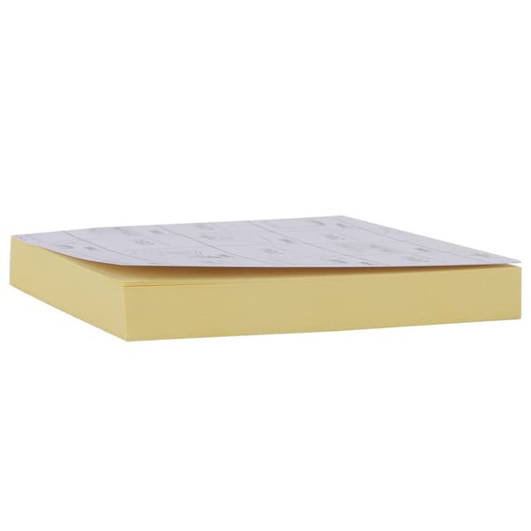 Sticky notes, 12-pak, 76x76 mm, 100 ark pr. blok, i alt 1200 stk, gule