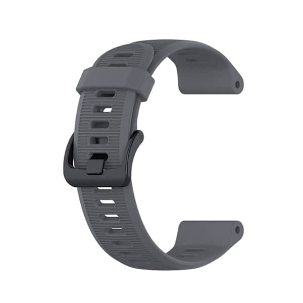 Urrem silikone Forerunner 945/935, Garmin Fenix 5 Sort Garmin Forerunner 945/935, Garmin Fenix 5 grå gray