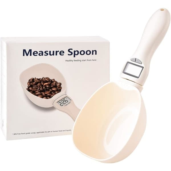 Large Digital Spoon Scale, Electronic Measuring Spoon with LCD Display up to 800g, Precision Spoon for Kitchen Scale, Measure Dry Food