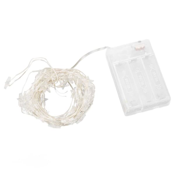 Pentagram LED-lysslynge batteridrevet fe-stjerne KLB