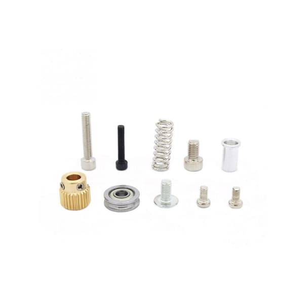 3D-printer MK8 1,75 mm filamentekstrudersæt MK8 med alle metalrammer til Makerbot Reprap venstre hånd