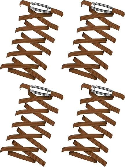 2 par uten knyting elastiske skolisser for barn, voksne, eldre, med