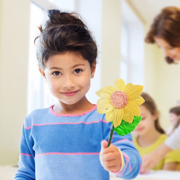 DIY Chenille Stem Flower Bouquet, Handmade Hydrangea Craft Kit, Creative Gift Home Decor