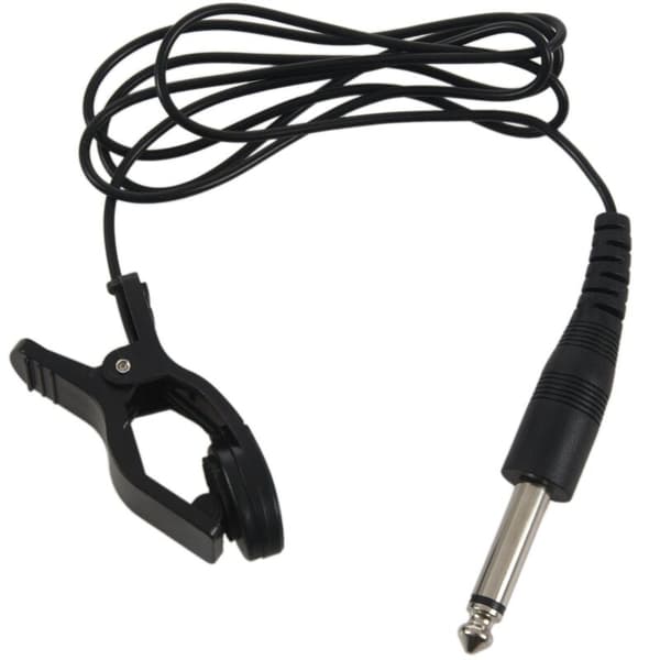 6X Universal Sort Akustisk Guitar Clip-On Mikrofon Piezo Kontakt