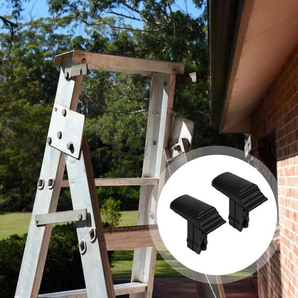 Replacement Lock for Extendable Telescopic Ladder - 4 Pieces Replacement Accessories for Lifting Ladder with Universal Switch for Safe and
