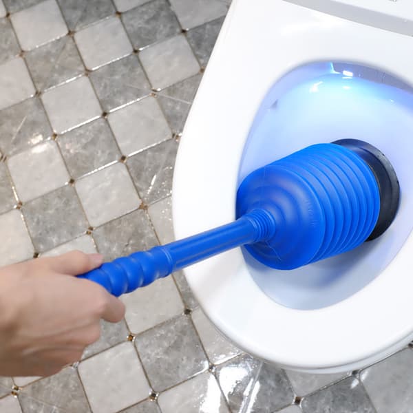 Toiletprop, højtryksstøderprop fjerner kraftige propper fra badeværelsestoiletter