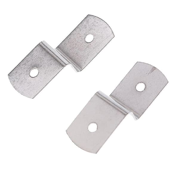 100 st Offset Mounting Canvas Z-Clips for Photo Picture Framing