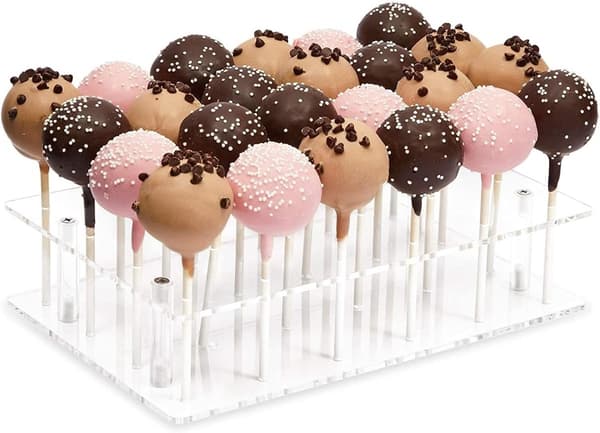 Cake Pop Bakeform - 21 Hull - Lollipop Utstillingsstativ - Lollipop Holder - Cake Pop Maker - Cake Pop Sett - Cake Pop Holder - Cake Pop Pinner ...