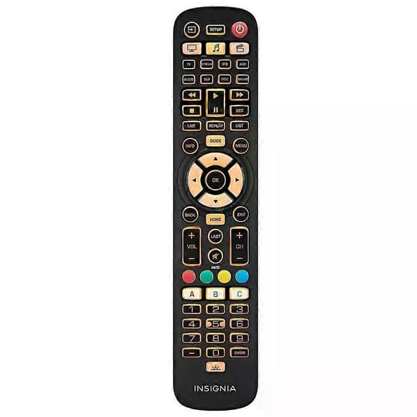 New Original NS-RMT8D21 For Insignia 8 Device Backlit Universal Remote Control [DB]