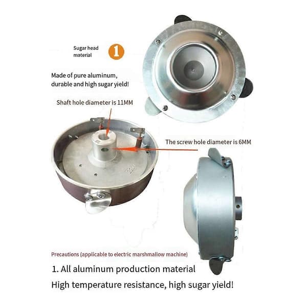 Cotton Candy Machine Sugar Head Pan 220V (FMY)