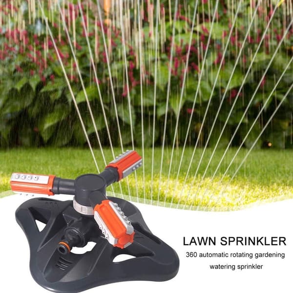 Garden Sprinkler, 360° Rotating Sprinkler, Automatic Watering System for KLB